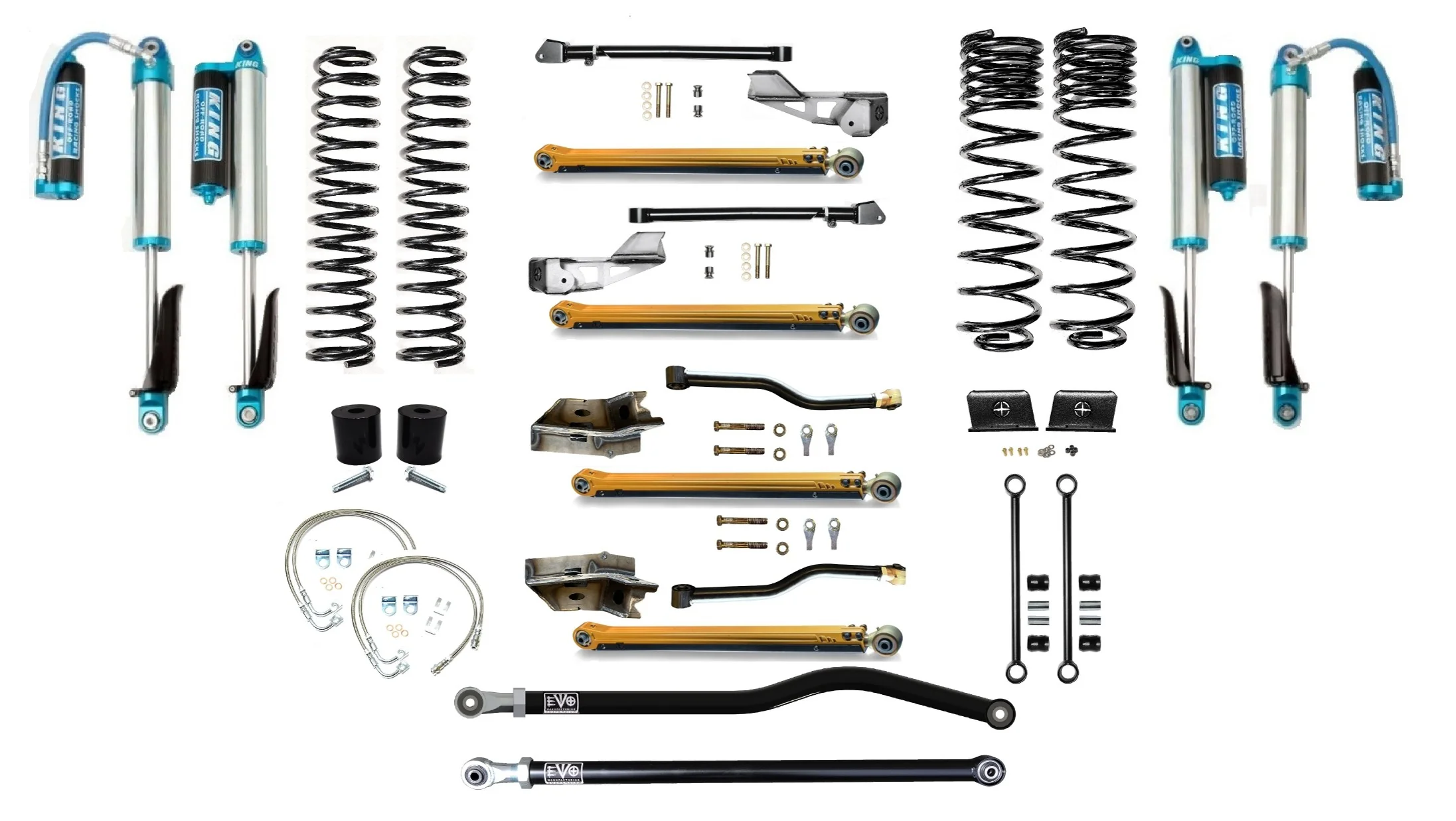 2.5" DIESEL Jeep Gladiator JT LONG ARM LIFT KIT SUSPENSION SYSTEMS - Image 24