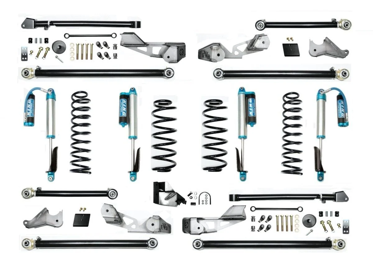 2.5 inch HEAVY DUTY GAS/392 HIGH CLEARANCE LONG ARM JEEP WRANGLER JLU SUSPENSION SYSTEM with HD Springs (4 DOOR ONLY) - Image 4