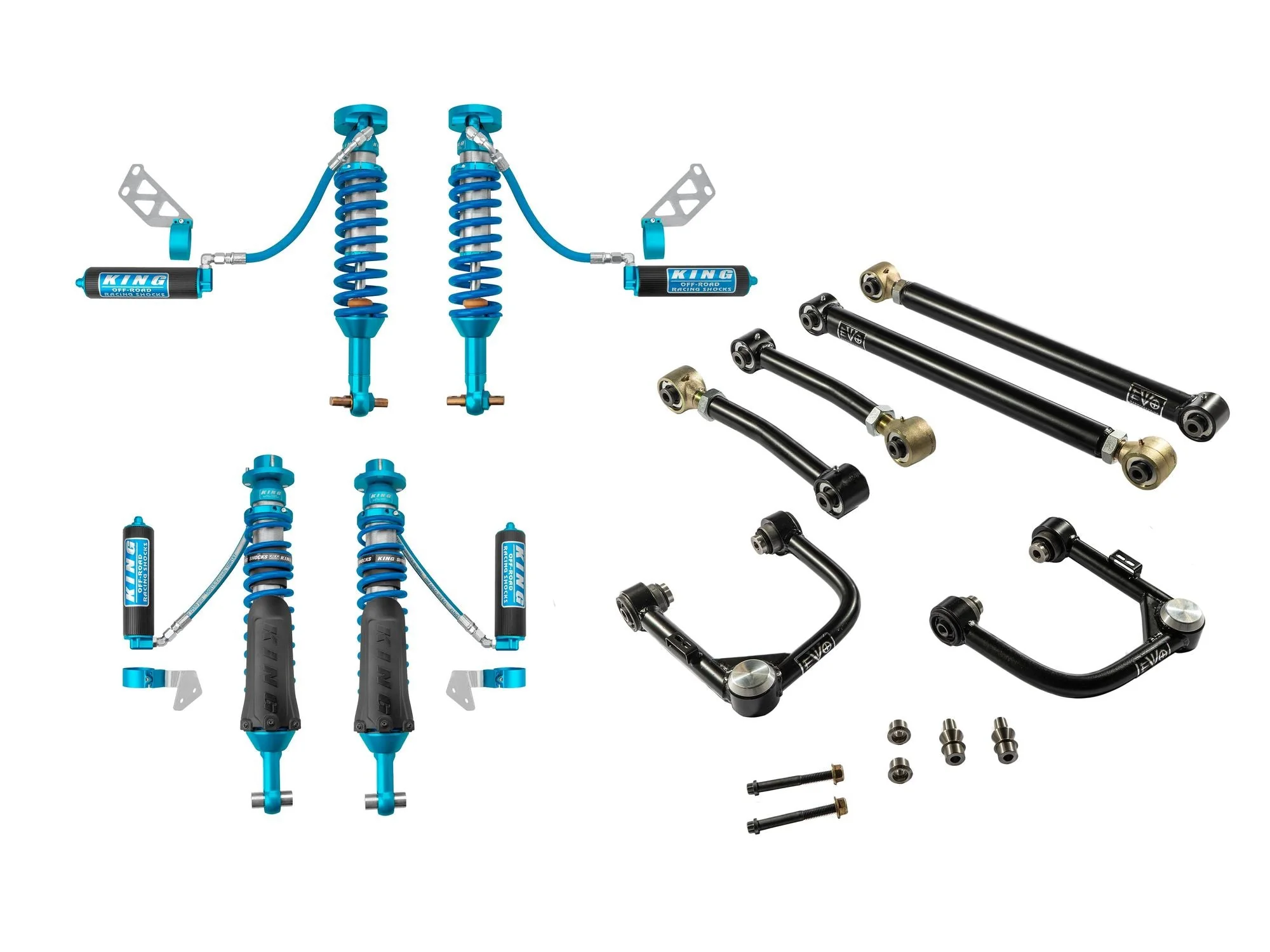 Ford Bronco Enforcer with 2.5 Iinch King Coilover Shocks 2-2.5 Inch Lift 2021 2022 2023 2024 2025 4 Door and 2 Door