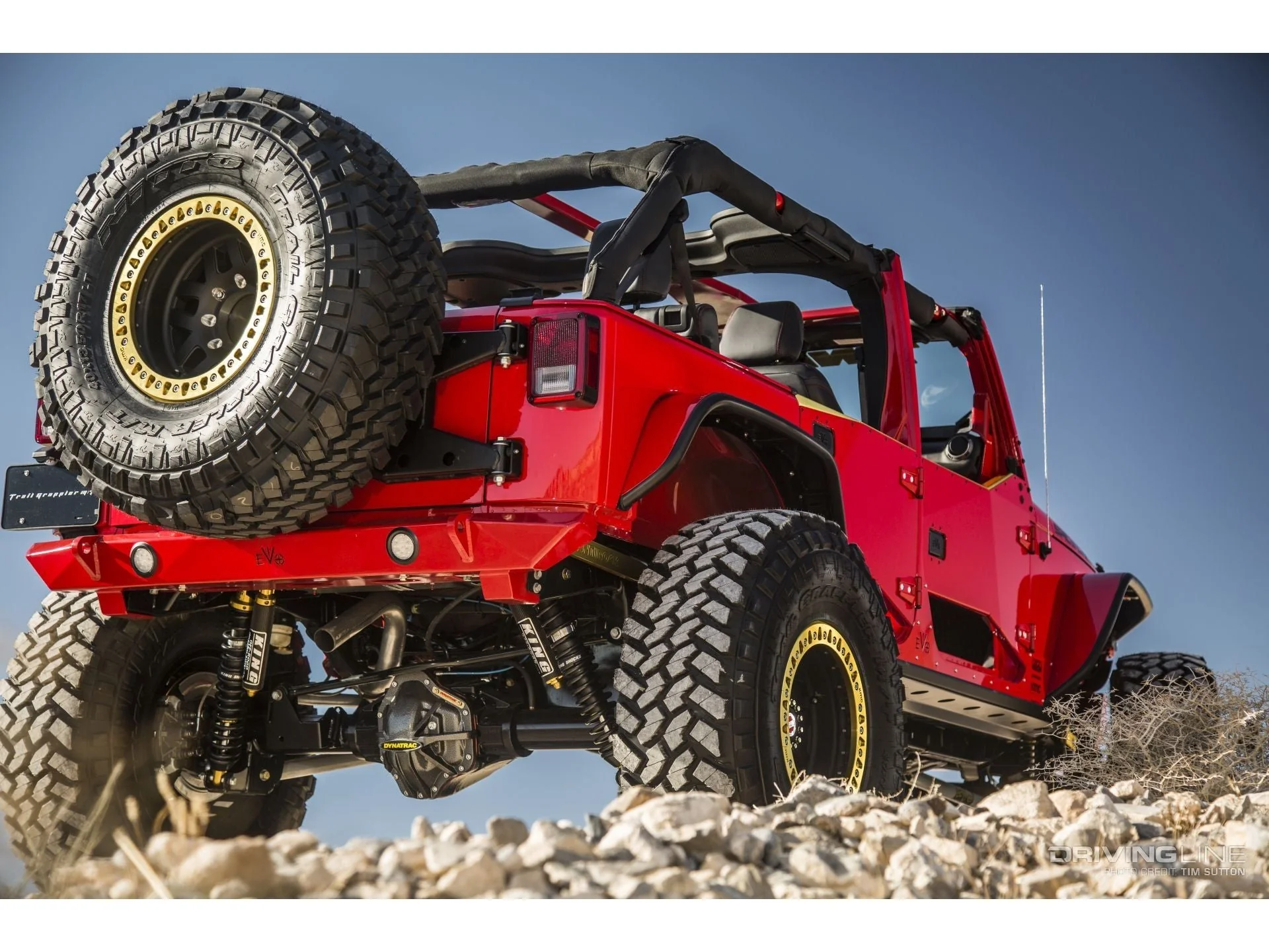 Jeep Wrangler FRONT AND REAR HALF DOOR PACKAGE, JKU 2007 - 2018 - Image 5