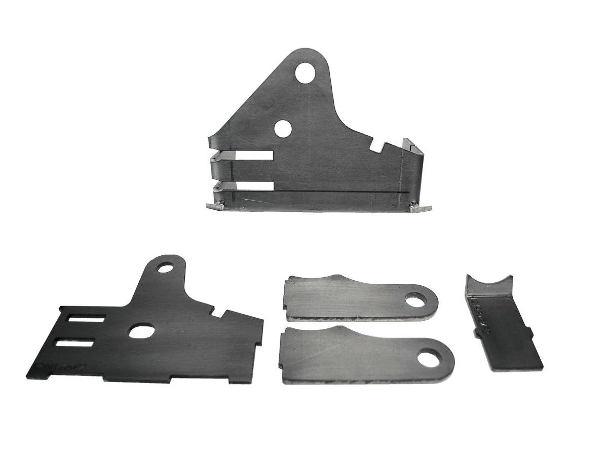 HD RAISED TRACK BAR BRACKET WITH RAM ASSIST MOUNT FOR JK/JKU JEEP WRANGLER