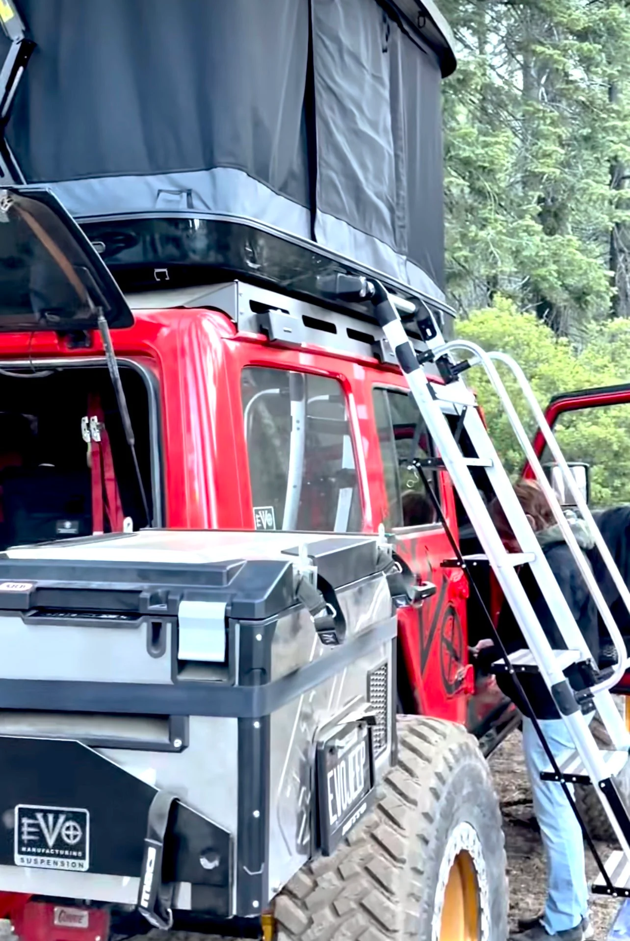 Jeep Wrangler JLU FULL ROOF RACK, ALUMINUM - Image 12