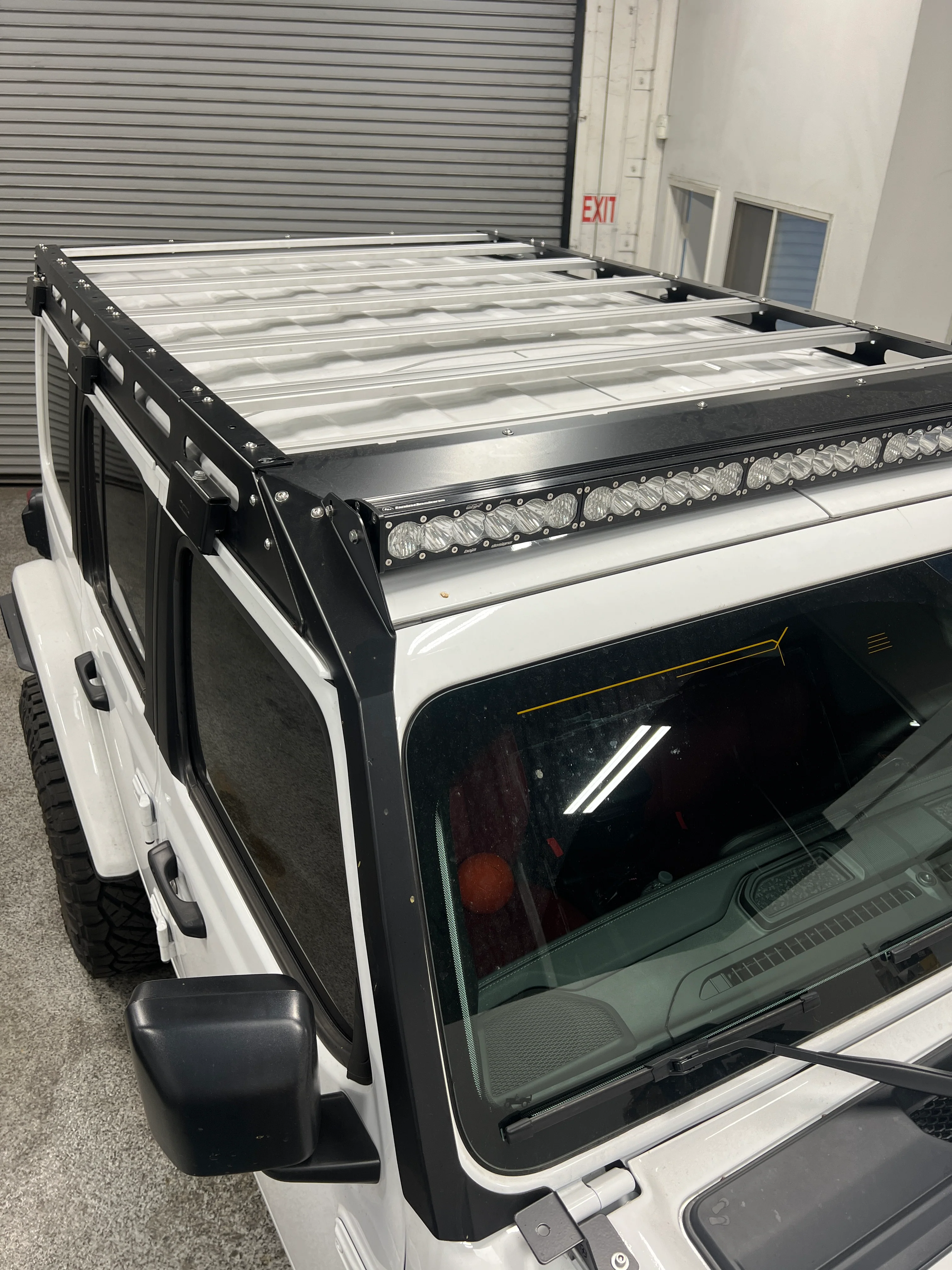Jeep Wrangler JLU FULL ROOF RACK, ALUMINUM - Image 4