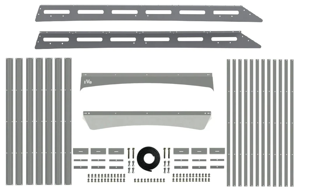 Jeep Wrangler JLU FULL ROOF RACK, ALUMINUM - Image 5
