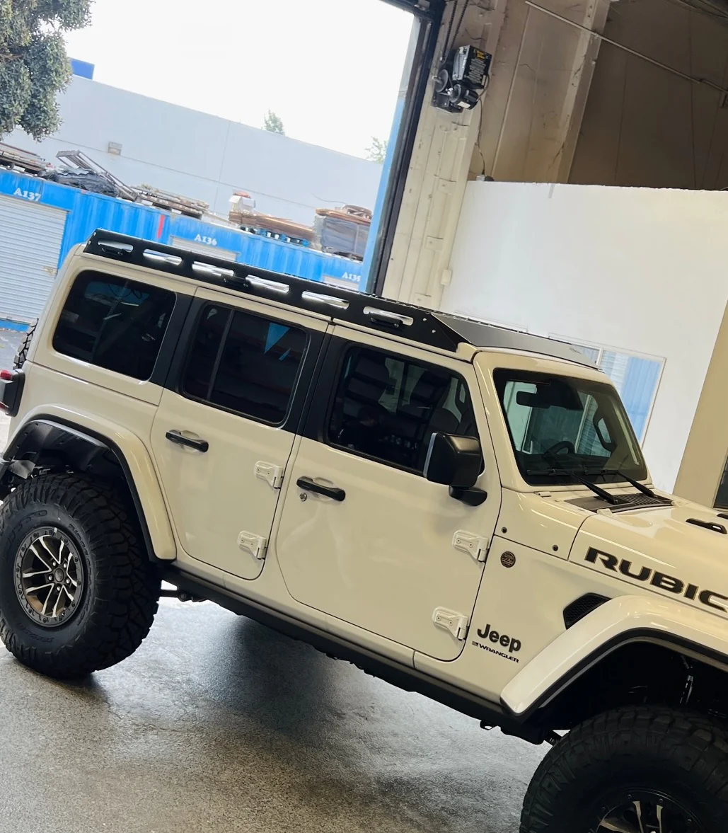 Jeep Wrangler JLU FULL ROOF RACK, ALUMINUM - Image 6
