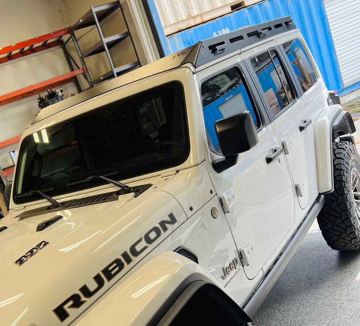 Jeep Wrangler JLU FULL ROOF RACK, ALUMINUM - Image 7