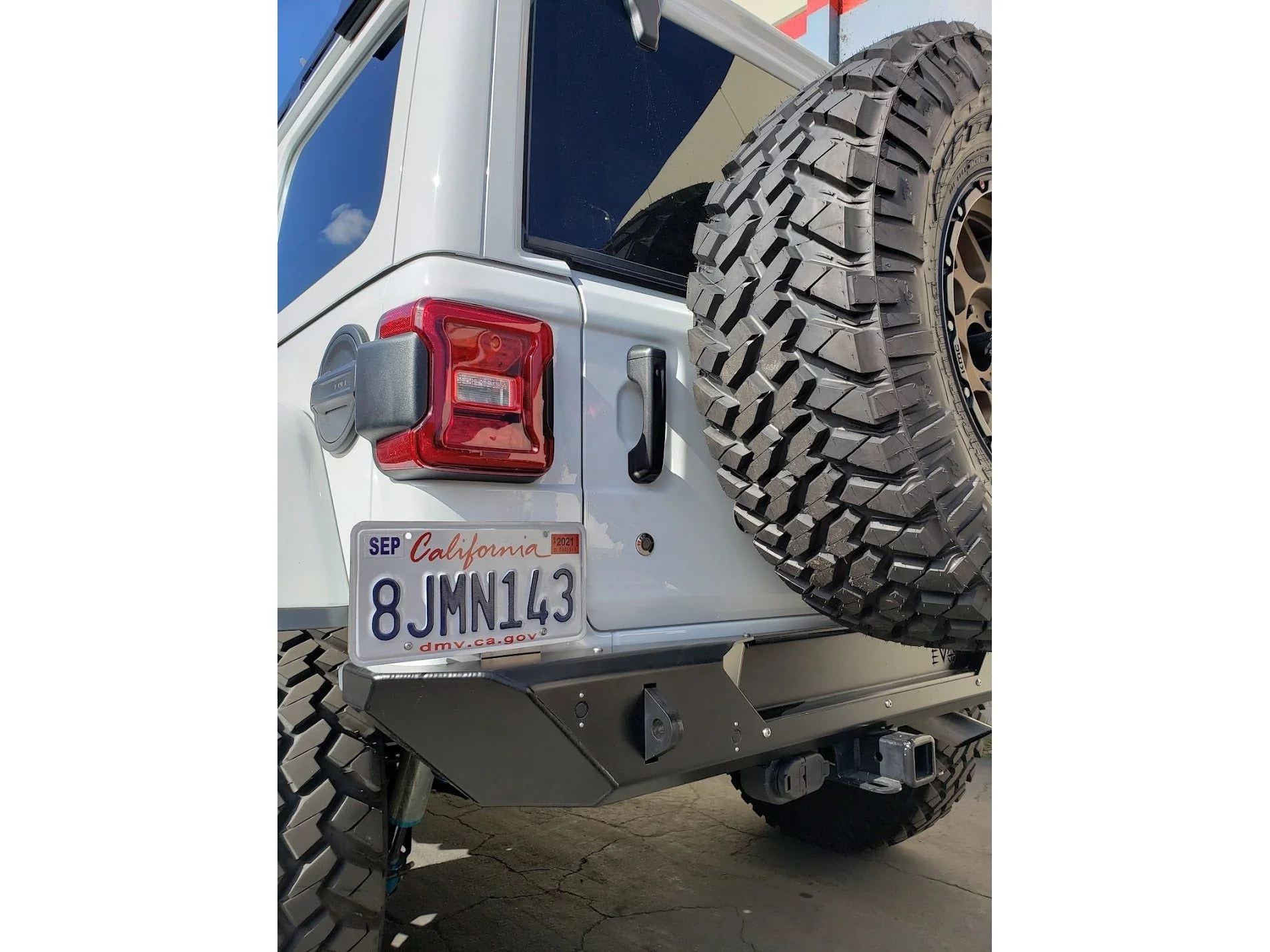 Jeep Wrangler Rear Alumilite Bumper - Image 2