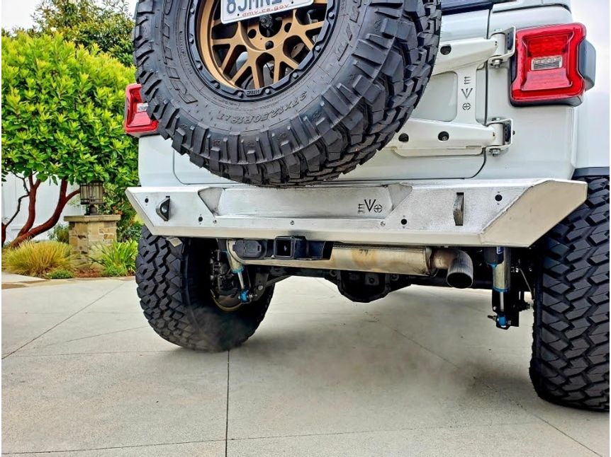 Jeep Wrangler Rear Alumilite Bumper - Image 3