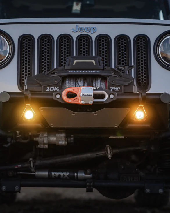 KSPEC Pre Runner Front Winch Tube Bumper JK JL JT - Image 28