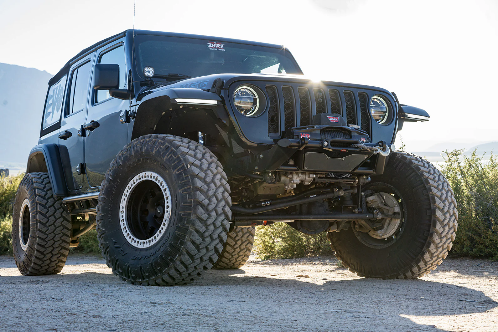 KSPEC Pre Runner Front Winch Tube Bumper JK JL JT - Image 6