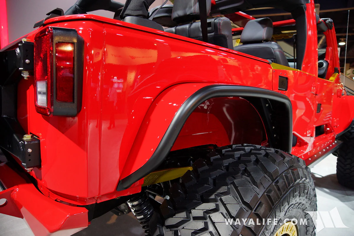 RADIUS FRONT AND REAR FENDER PACKAGE JK/JKU - Image 6